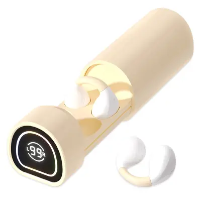 Slušalke Open Ear Bluetooth 5.3, športne slušalke z mikrofonom