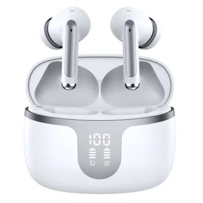 Slušalke Bluetooth 5.3, HiFi zvok, HD mikrofon, dvojni LED zaslon, mini