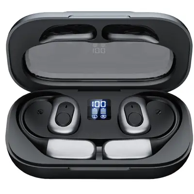 OWS Bluetooth 5.3 Open Ear slušalke, zračna prevodnost, stereo, šport