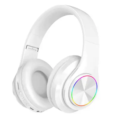 Brezžične Bluetooth naglavne slušalke z mikrofonom, zložljive, lahke