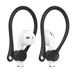 2 para ušesnih kavljev za slušalke AirPods 1/2/3/Pro, proti zdrsu za tek, telovadnico