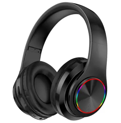 Zložljive Bluetooth slušalke z LED, zmanjševanjem skupine, mikrofonom, globokotoncem