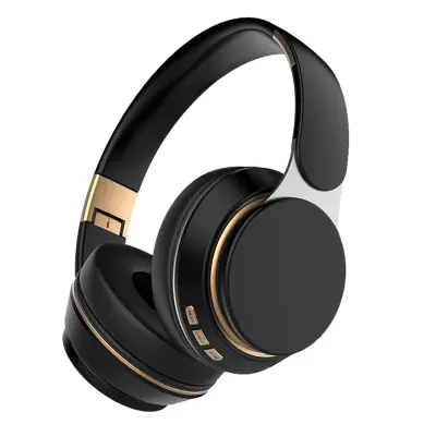 Brezžične Bluetooth naglavne slušalke z mikrofonom, zložljive stereo slušalke