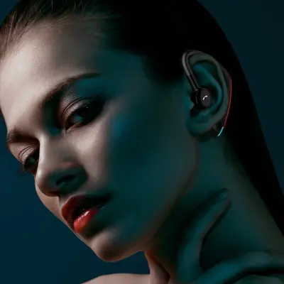 Bluetooth slušalka z mikrofonom, brezžične prostoročne slušalke za vožnjo