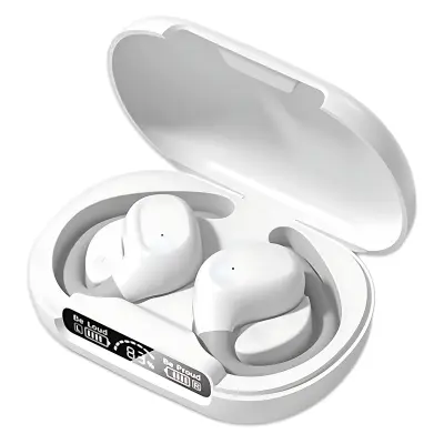 Slušalke Bluetooth 5.3 Open Ear, 58H, LED zaslon, IPX5 vodoodporne