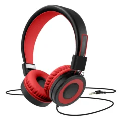 Otroške žične slušalke, zložljive stereo slušalke s 3,5 mm priključkom in mikrofonom