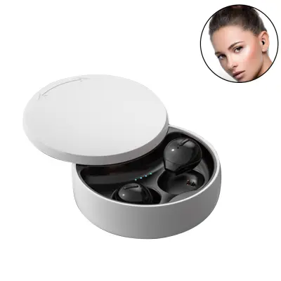 Mini slušalke Bluetooth, polnilna torbica USB-C, vodoodporna IPX7, šport