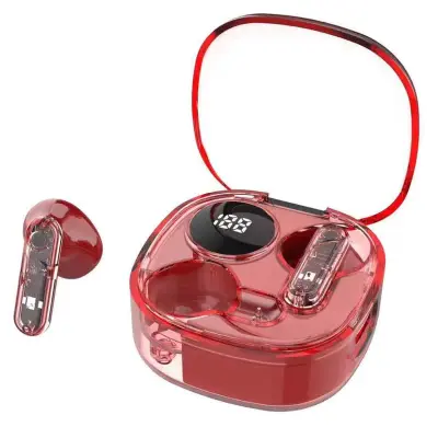Slušalke Bluetooth 5.3+EDR, ENC, LED zaslon, stereo zvok