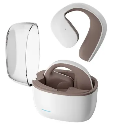 Prozorne odprte ušesne slušalke, ušesna kljukica, Bluetooth, šport