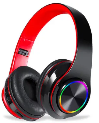 Zložljive Bluetooth slušalke z LED, zmanjševanjem skupine, mikrofonom, globokotoncem
