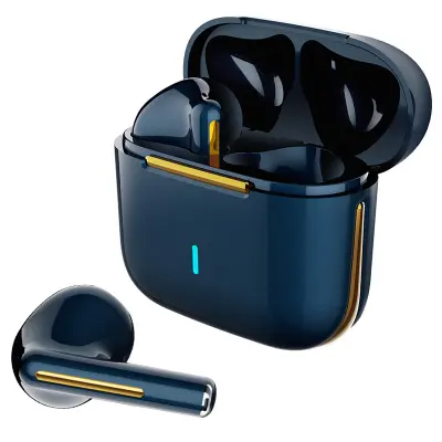 Slušalke Bluetooth 5.2, v uho, mikrofon za upravljanje šumov, stereo bas