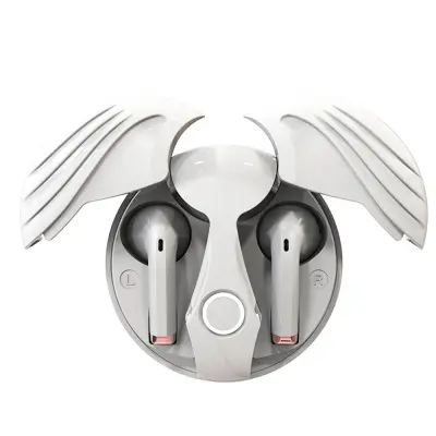 Slušalke Bluetooth s polnilno torbico, združljive z napravami iPhone in Android