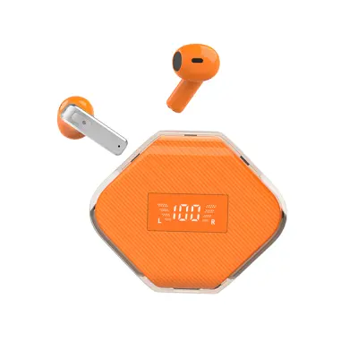 Mini slušalke Bluetooth z upravljanjem šumov ENC, ohišjem LED, upravljanjem na dotik