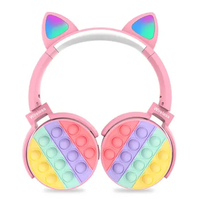Bluetooth slušalke Pop Bubble, zložljive brezžične naušesne slušalke