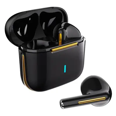 Slušalke Bluetooth 5.2, v uho, mikrofon za upravljanje šumov, stereo bas