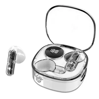 Slušalke Bluetooth 5.3+EDR, ENC, LED zaslon, stereo zvok