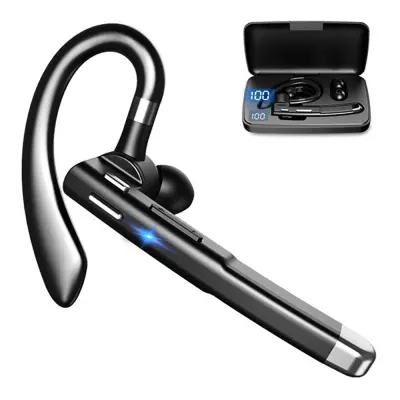 Brezžična slušalka Bluetooth 5.1 s polnilno torbico za pisarno/vožnjo