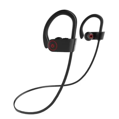 Bluetooth športne ušesne slušalke, brezžične IPX7 vodotesne slušalke z mikrofonom