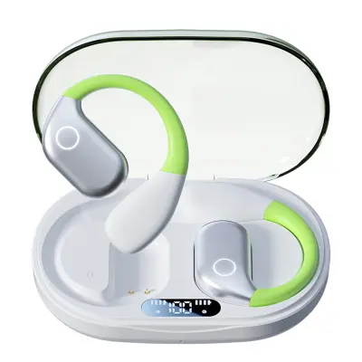 Slušalke Bluetooth 5.4 Open Ear, dvojna povezava, izboljšan zvok