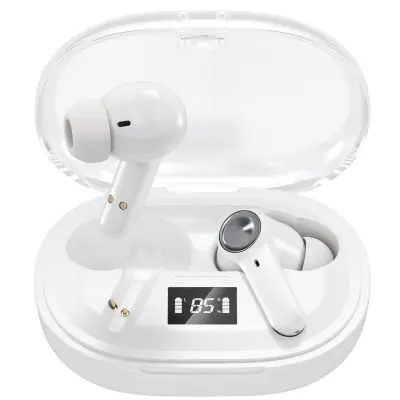 Slušalke Bluetooth z mikrofonom, HiFi stereo, upravljanje šumov, igranje