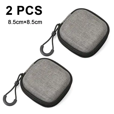 2 paketa mini etuija za prenašanje slušalk, organizator za shranjevanje Bluetooth/MP3