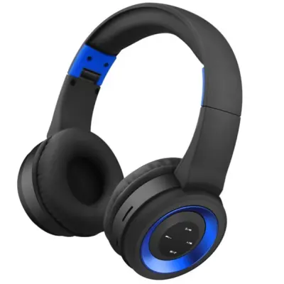 Zložljive športne slušalke Bluetooth, brezžične slušalke z nizkotoncem in mikrofonom