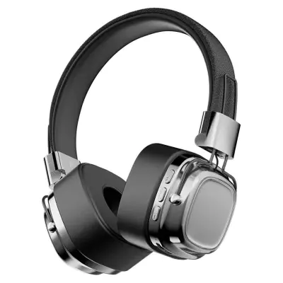 Zložljive slušalke Bluetooth, naglavne, AUX, odpravljanje šumov, retro