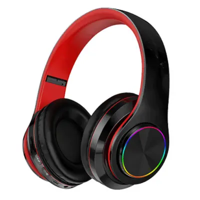 Brezžične Bluetooth naglavne slušalke z mikrofonom, zložljive, lahke