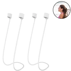 2 para magnetnih trakov proti izgubi za AirPods, silikonska športna vrvica