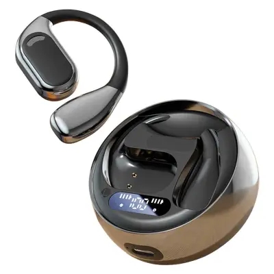 Slušalke OWS Bluetooth 5.4 Ear Hook, digitalni zaslon, šport