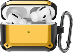 Etui za AirPods Pro, zaščitni ovitek z obeskom za ključe, proti padcem, proti zdrsu