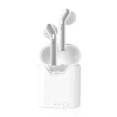 TWS Bluetooth 5.0 ušesne slušalke, ušesne slušalke z etuijem, mikrofon, tek