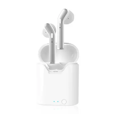 TWS Bluetooth 5.0 ušesne slušalke, ušesne slušalke z etuijem, mikrofon, tek