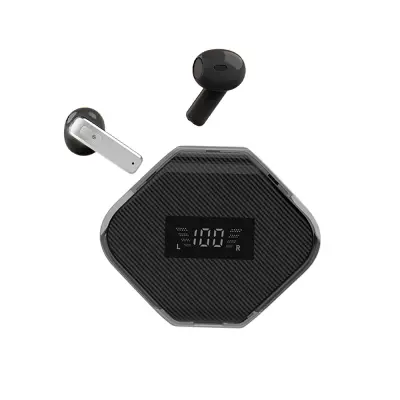 Mini slušalke Bluetooth z upravljanjem šumov ENC, ohišjem LED, upravljanjem na dotik