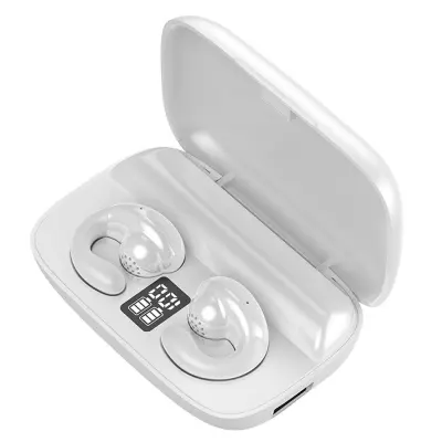 Brezžične ušesne slušalke Mini Bone Conduction z ušesnimi kavlji, vodotesen Bluetooth