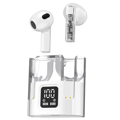 Slušalke Bluetooth 5.3, HiFi zvok, HD mikrofon, dvojni LED zaslon, mini