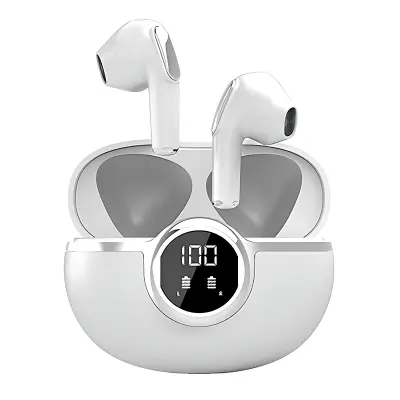 Slušalke Bluetooth, IPX5, stereo, mikrofon, odpravljanje šumov, etui za polnjenje
