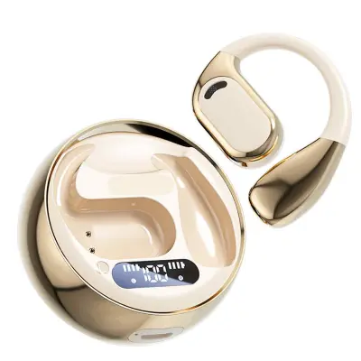Slušalke OWS Bluetooth 5.4 Ear Hook, digitalni zaslon, šport