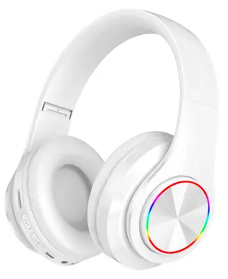 Zložljive Bluetooth slušalke z LED, zmanjševanjem skupine, mikrofonom, globokotoncem
