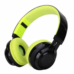 Slušalke LED Bluetooth, zložljive brezžične slušalke z mikrofonom, nadzor glasnosti