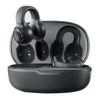 Športne ušesne slušalke TWS Bone Conduction, vodotesne Bluetooth slušalke s priponko