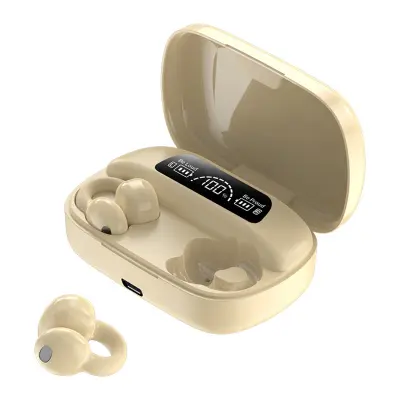 Brezžične ušesne slušalke Bone Conduction Clip-On, športne slušalke z odprtim ušesom