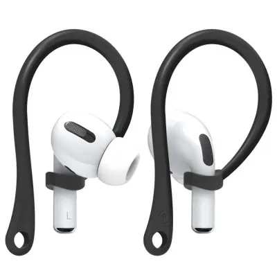 2 para ušesnih kavljev za slušalke AirPods 1/2/Pro, proti zdrsu, ergonomski dizajn TPU