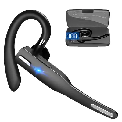 Bluetooth slušalke z mikrofonom in Power Bankom, za posel/vožnjo/pisarno