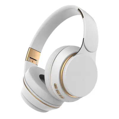 Brezžične Bluetooth naglavne slušalke z mikrofonom, zložljive stereo slušalke