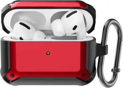 Etui za AirPods Pro, zaščitni ovitek z obeskom za ključe, proti padcem, proti zdrsu