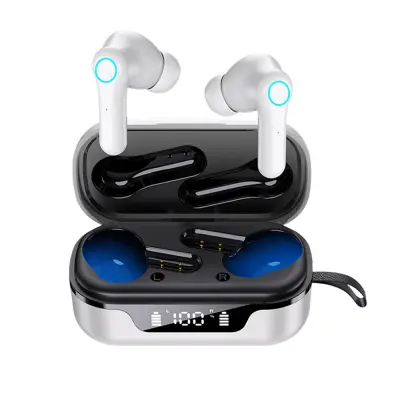 Slušalke Bluetooth 5.1, LED zaslon, brezžične slušalke z upravljanjem skupine