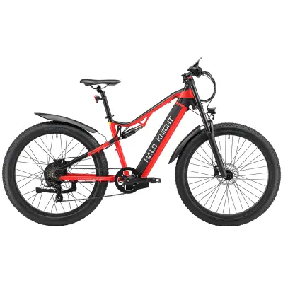 Električno kolo HALO KNIGHT H03, 48V 1000W 19.2Ah, 27.5", rdeče