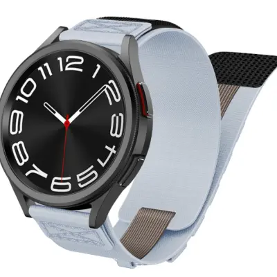 Tkan najlonski pašček za uro Samsung Galaxy Watch Gray S