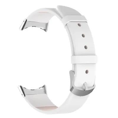 Pas iz pravega usnja za Google Pixel Watch 2 in 3 White